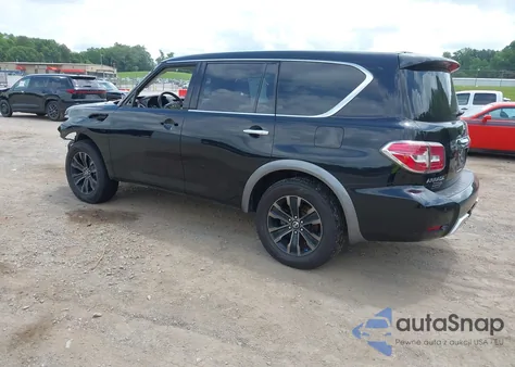2018 Nissan Armada Platinum z USA, uszkodzony, nr VIN JN8AY2NE5J9731473